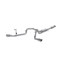 Load image into Gallery viewer, MBRP 2021+ Ford F-150 5.0L/3.5L/ 2.7L Ecoboost 3in Cat Back 2.5in Dual Split Exit T409 Exhaust - eliteracefab.com