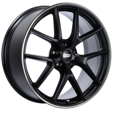 Load image into Gallery viewer, BBS CI-R 19x9 5x112 ET42 Satin Black Polished Rim Protector Wheel -82mm PFS/Clip Required - eliteracefab.com