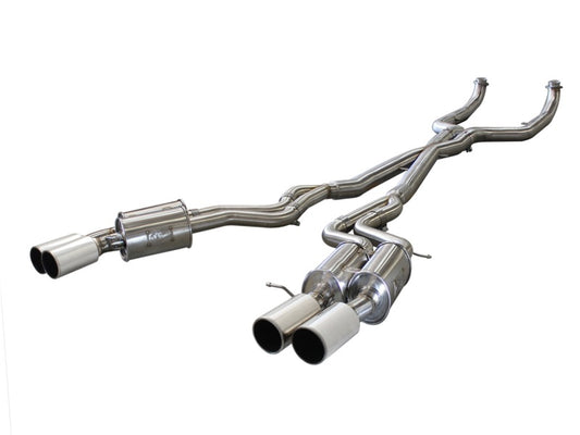 aFe MACHForce XP Exhaust 304SS Cat-Back w/ Polished Tips 12-13 BMW M5 (F10) V8 4.4L (tt) aFe