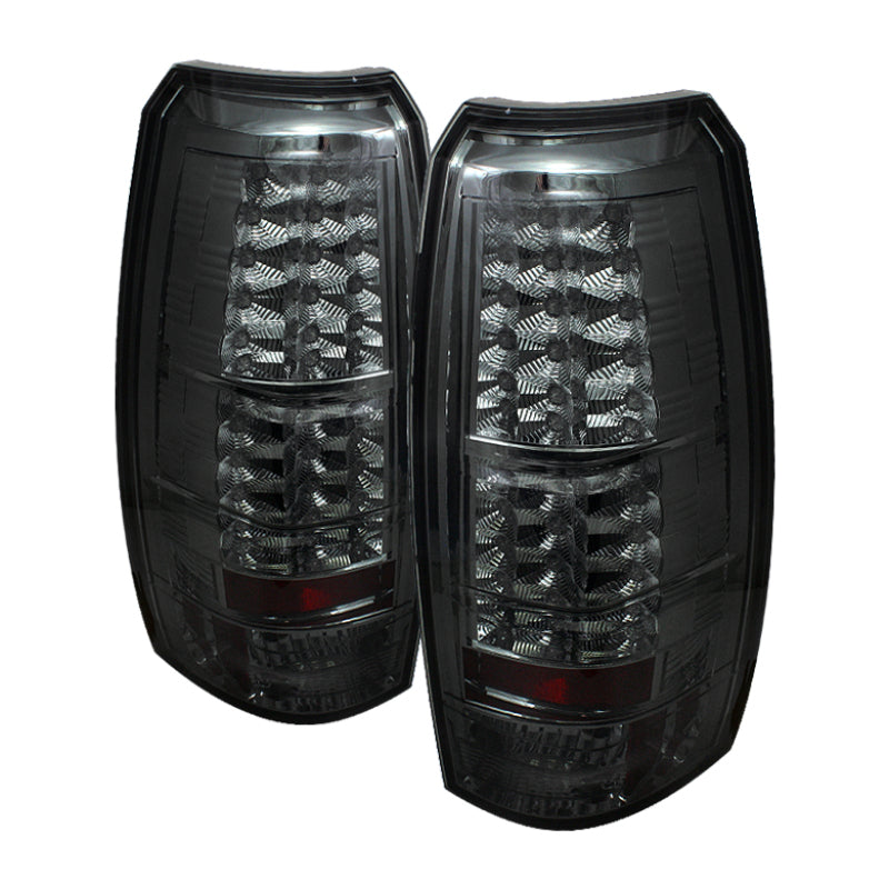 Spyder Chevy Avalanche 07-13 LED Tail Lights Smoke ALT-YD-CAV07-LED-SM - eliteracefab.com