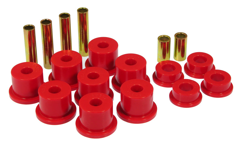 Prothane 80-98 Ford F250/350 4wd Front Spring Bushings - Red Prothane