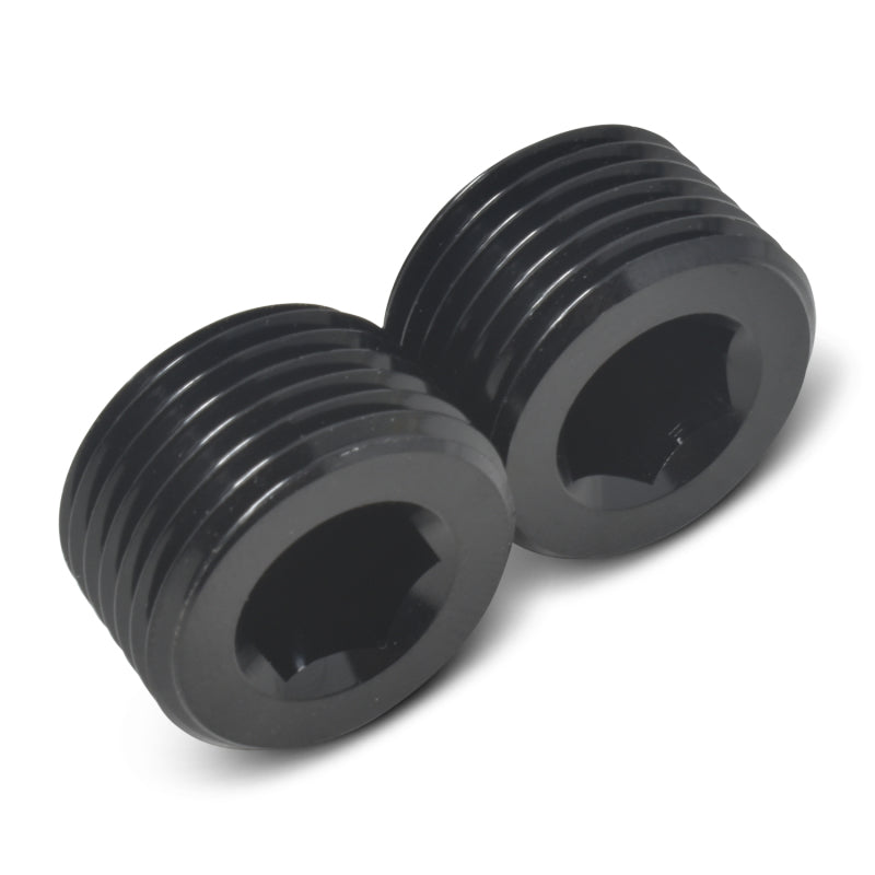 Russell Performance 1/4in Allen Socket Pipe Plug (Black)