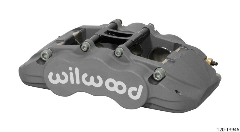 Wilwood Caliper-GN6R-R/H-Black Ano (.80 Thk Pad) 1.75/1.38/1.38in Pistons 1.38in Disc Wilwood
