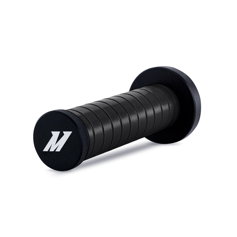 Mishimoto Weighted Grip Shift Knob - Black / Black - eliteracefab.com