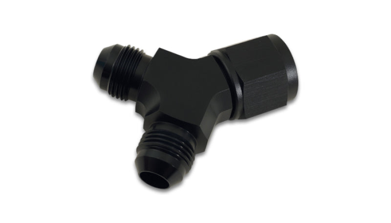 Vibrant -8AN Female x Dual -6AN Male Y-Adapter Fitting - Aluminum - eliteracefab.com