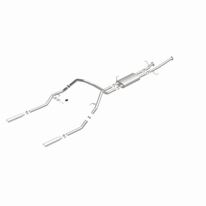 MagnaFlow 14 Toyota Tundra V8 4.6L/5.7L Stainless Cat Back Exhaust Dual Split Rear Exit Magnaflow