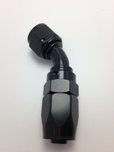 Load image into Gallery viewer, Fragola -6AN x 60 Degree Pro-Flow Hose End - Black - eliteracefab.com