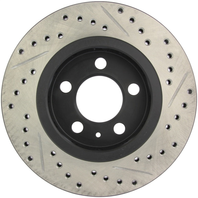 StopTech Slotted & Drilled Sport Brake Rotor - eliteracefab.com