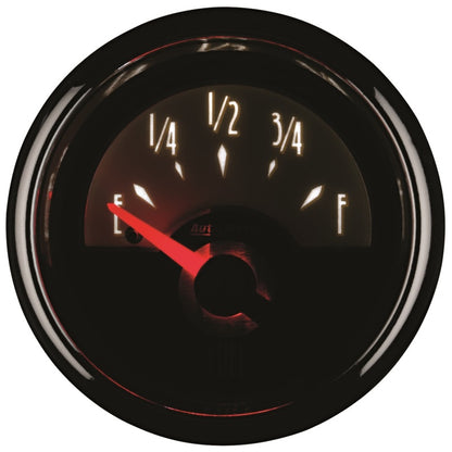 AutoMeter Gauge Fuel Level 2-1/16in. 240 Ohm(e) to 33 Ohm(f) Elec Cruiser 1117