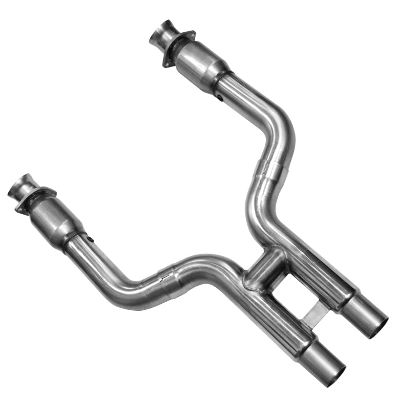 Kooks 07-10 Ford Mustang Shelby GT500 1-3/4 x 3 Header & Green Catted H-Pipe Kit Kooks Headers