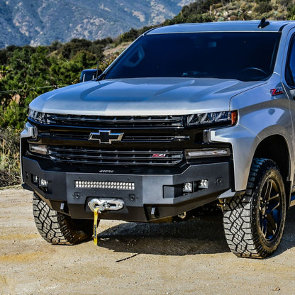 Westin 19-21 Chevrolet Silverado 1500 (Excl. Diesel & LD) Pro-Series Front Bumper - Textured Black Westin