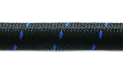 Vibrant Performance 5ft Roll of Black Blue Nylon Braided Flex Hose, AN -4AN, Hose ID 0.22in, Performance Hose & Fluid/Air Plumbing - Part 11984B