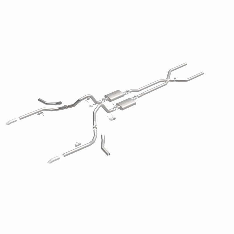 MagnaFlow 65-68 Chevy Impala All V8 Multiple Exit Options Crossmember-Back Perf Exhaust Magnaflow