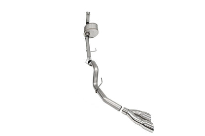 Corsa 2021-2022 Ford F-150 SuperCab/6.5in Bed 5.0L V8 Xtreme Cat-Back Single Side Exit-Polished CORSA Performance