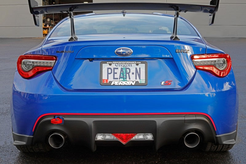 Perrin Subaru BRZ/Scion FR-S/Toyota 86 Tow Hook Kit (Rear) - Red - eliteracefab.com