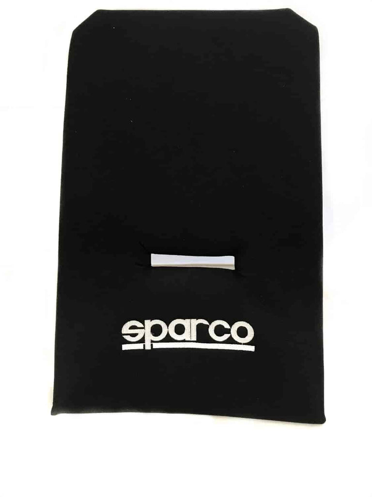 Sparco Flat Seat Pad for Evo II Seat - Black - eliteracefab.com