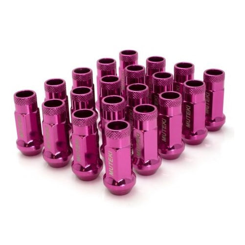 WHEEL MATE MUTEKI SR48 OPEN END LUG NUTS – PINK 12×1.50 48MM - eliteracefab.com