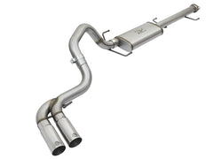 aFe Rebel Series 3in Stainless Steel Cat-Back Exhaust System w/Polished Tips 07-14 Toyota FJ Cruiser - eliteracefab.com
