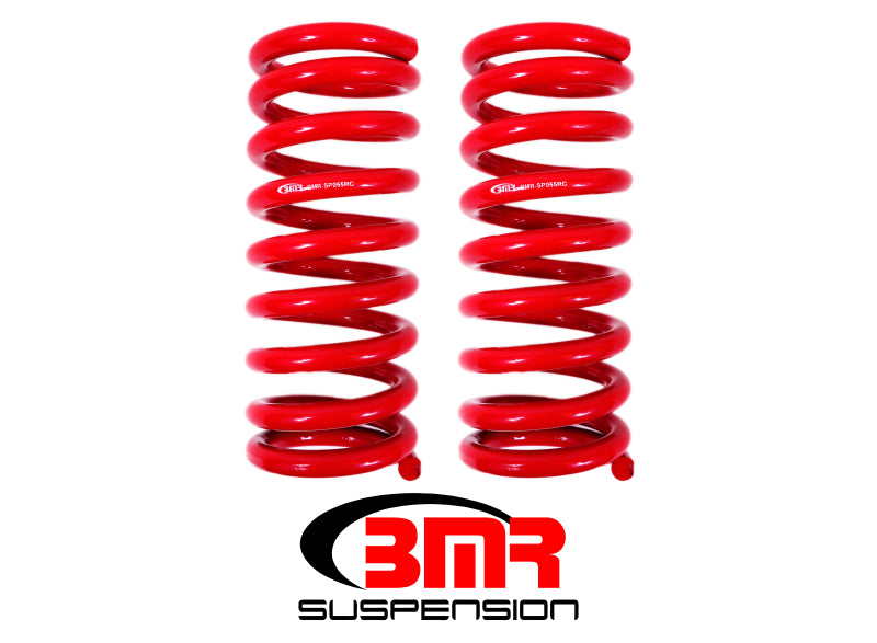 BMR 2" FRONT LOWERING SPRINGS - RED (67-69 F-BODY/68-74 X-BODY) - eliteracefab.com