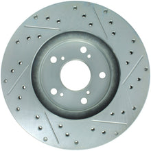 Load image into Gallery viewer, StopTech Select Sport 99-08 Acura TL (STD Caliper) / 01-03 CL Slotted and Drilled Right Front Rotor - eliteracefab.com