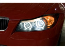 Load image into Gallery viewer, Spyder BMW E90 3-Series 06-08 4DR Projector CCFL Halo - Eyebrow Bulb Blk- PRO-YD-BMWE9005-CCFL-BK - eliteracefab.com