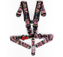 Load image into Gallery viewer, NRG SFI 16.1 5pt 3in. Seat Belt Harness/ Latch Link - Pink Camo - SBH-5PCPKCAMO-1221