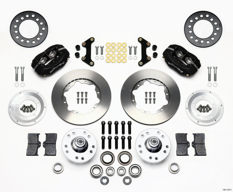 Wilwood Forged Dynalite Front Kit 11.00in 49-54 Chevy / 53-62 Corvette Wilwood