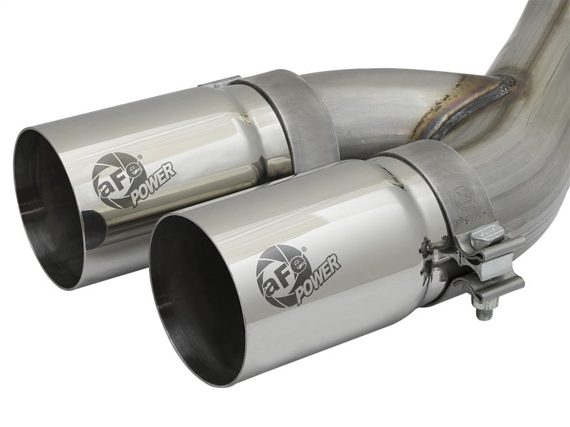 aFe POWER Rebel Series 3.5in 409 SS Cat Back Exhaust w/Pol Tips 14-17 RAM 2500/3500 V8-6.4L Hemi aFe