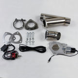 Granatelli 2.5in Stainless Steel Electronic Exhaust Cutout