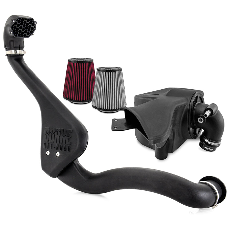 Mishimoto 2019+ Ford Ranger 2.3L Intake/Snorkel Bundle - Oiled Filter - eliteracefab.com