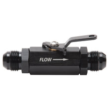 Load image into Gallery viewer, Russell Performance Shutoff Valve -8 AN Male Black Finish