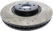 Load image into Gallery viewer, StopTech Slotted &amp; Drilled Sport Brake Rotor - eliteracefab.com