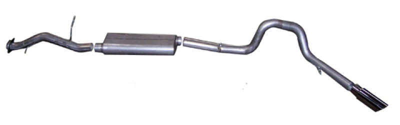 Gibson 07-09 Ford Explorer Sport Trac XLT 4.6L 3in Cat-Back Single Exhaust - Stainless Gibson