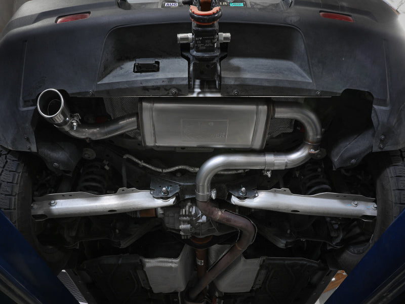aFe Ford Bronco Sport 21-22 L3-1.5L (t)/L4-2.0L (t) Vulcan Axle-Back Exhaust System- Black Tips aFe