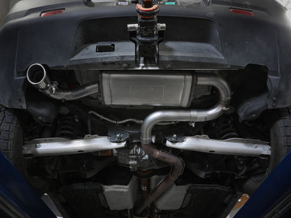aFe Ford Bronco Sport 21-22 L3-1.5L (t)/L4-2.0L (t) Vulcan Axle-Back Exhaust System- Black Tips aFe