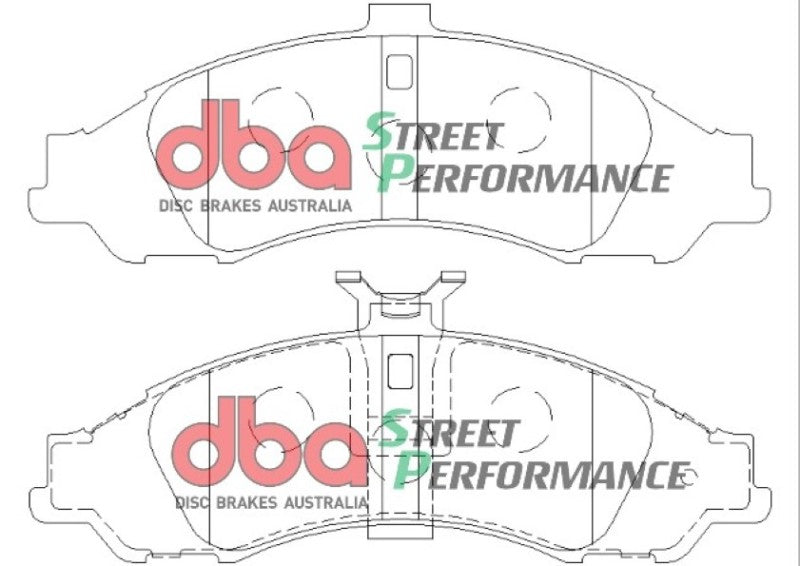 DBA Street Performance Front Brake Pads - DB1331SP DBA