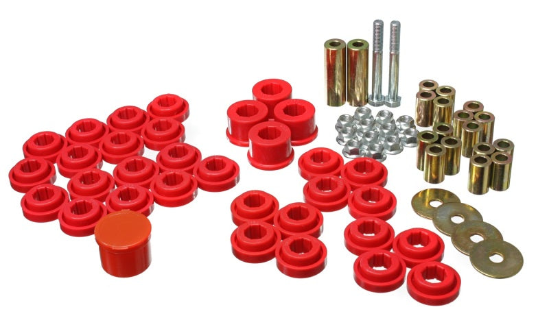 Energy Suspension Chrysler/Dodge Red Rear End Control Arm Bushing Set - eliteracefab.com