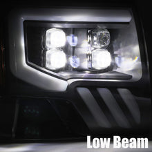 Load image into Gallery viewer, AlphaRex 09-14 Ford F-150 NOVA LED Proj Headlights Plank Style Gloss Black w/Activ Light/Seq Signal - eliteracefab.com