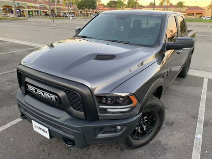 09-18 Ram Truck PRO-Series (5th Gen 2500 Style) Projector Headlights Black AlphaRex - eliteracefab.com