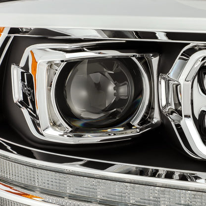 09-18 Ram Truck PRO-Series (5th Gen 2500 Style) Projector Headlights Black AlphaRex - eliteracefab.com