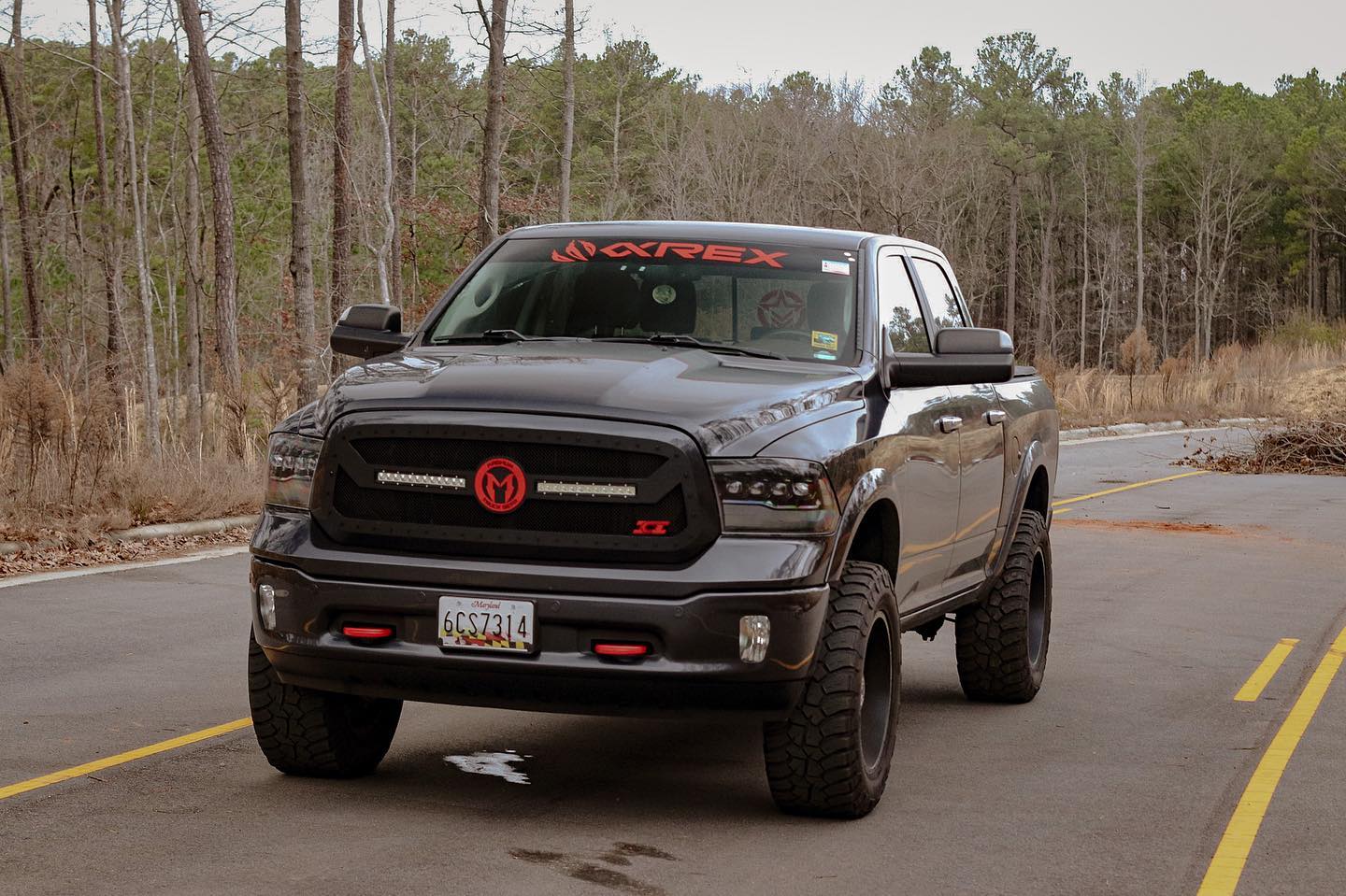 09-18 Ram Truck PRO-Series G2 Projector Headlights Black - eliteracefab.com