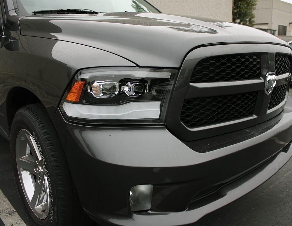 09-18 Ram Truck PRO-Series G2 Projector Headlights Black - eliteracefab.com