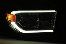 Load image into Gallery viewer, AlphaRex 07-13 Toyota Sequoia (w/Lvl Adj) NOVA LED Proj Headlights Plank Alpha Blk w/Seq Signal/RDL - eliteracefab.com