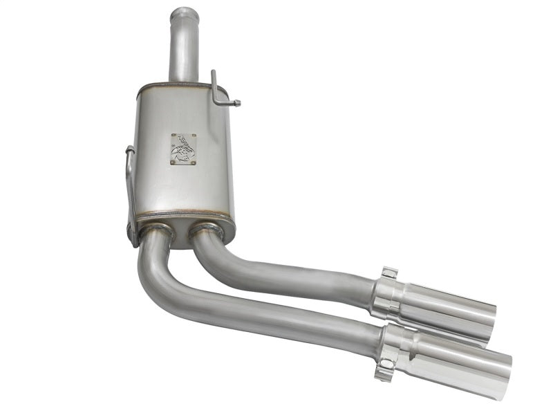 aFe Rebel Series CB Middle-Side Exit SS Exhaust w/ Polished Tips 09-16 GM Silverado/Sierra V6/V8 aFe