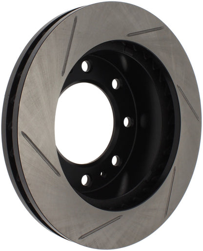 StopTech Power Slot 02-04 Avalance 2500 w/ 2in Raise Front Right Slotted Rotor Stoptech