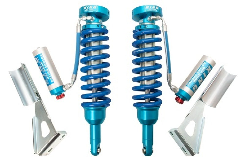 King Shocks 2005+ Toyota Tacoma (6 Lug) Front 2.5 Dia Remote Res Coilover w/Adjuster (Pair) - eliteracefab.com