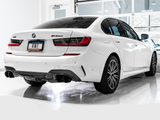 AWE Tuning 2019+ BMW M340i (G20) OE-Config-To-Quad Tip Conversion Kit - Diamond Black Tip