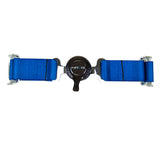 NRG 4PT 2in. Seat Belt Harness / Cam Lock - Blue - SBH-4PCBL