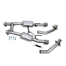 Load image into Gallery viewer, BBK 86-93 Mustang 5.0 High Flow H Pipe With Catalytic Converters - 2-1/2 - eliteracefab.com