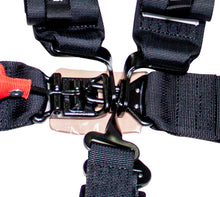 Load image into Gallery viewer, NRG SFI 16.1 5PT 3in. Seat Belt Harness / Latch Link - Black - eliteracefab.com